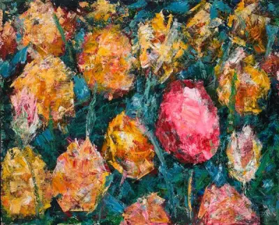 Оттенки тюльпанов